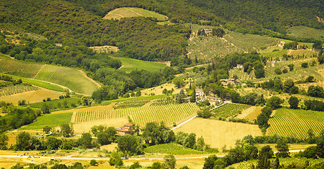 Image showing Toscana landscape