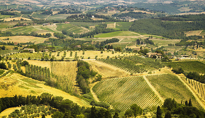 Image showing Toscana landscape