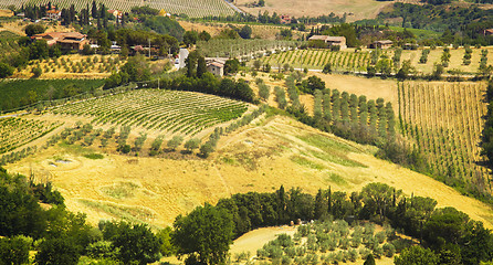 Image showing Toscana landscape