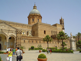 Image showing Palermo's cathedral  Sicily