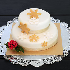 Image showing Luxury Christmas Cake