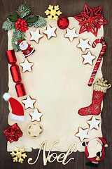 Image showing Christmas Letter to Santa or Invitation