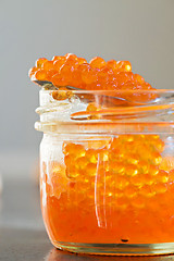 Image showing Red caviar