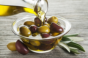 Image showing Olive oil