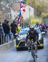 Image showing The Cyclist Angelo Tulik - Paris-Nice 2016