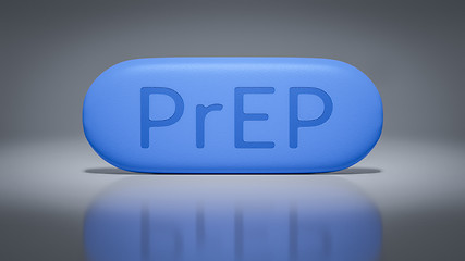 Image showing typical PrEP Pill