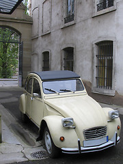 Image showing Famous french car Citroen 2CV