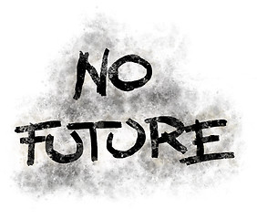 Image showing no future