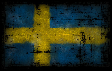 Image showing flag of sweden