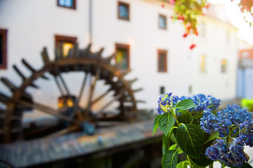 Image showing Watermill in Prague