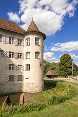 Image showing beautiful water castle at Glatt Germany