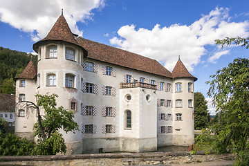 Image showing beautiful water castle at Glatt Germany