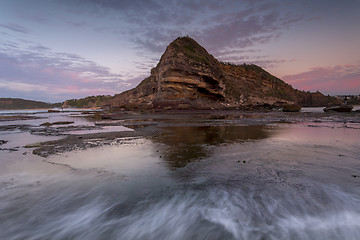 Image showing Dawn hues at North Turimetta Headland