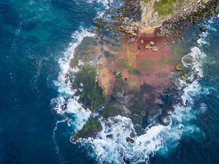 Image showing North Turimetta reef from above