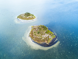 Image showing Twin Islands