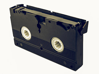 Image showing Vintage looking Video tape