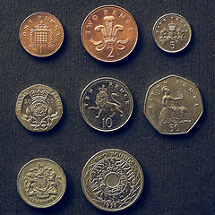 Image showing Vintage Pounds