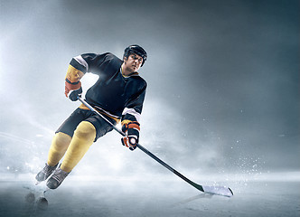 Image showing Ice hockey player in action.