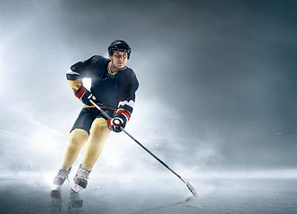 Image showing Ice hockey player in action.