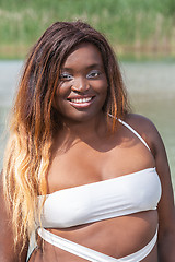 Image showing Portrait of a black woman 