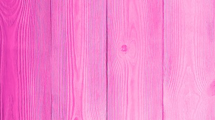 Image showing Pink Wooden Background