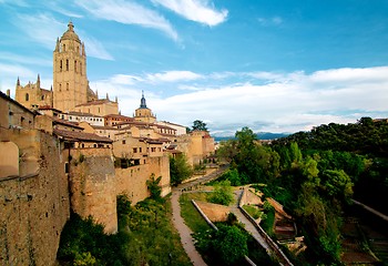 Image showing View on Catedral de Segovia