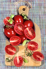 Image showing Fresh Roma Tomatoes