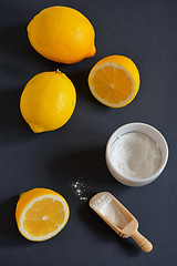 Image showing Lemon and baking soda 