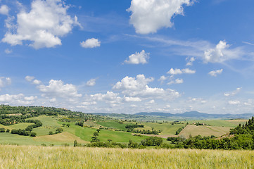 Image showing Tuscany landscape, Italy, Europe