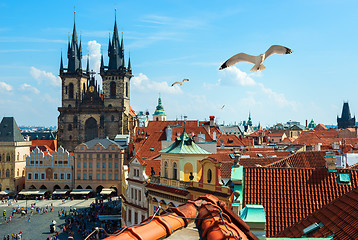 Image showing Old Town Square from above