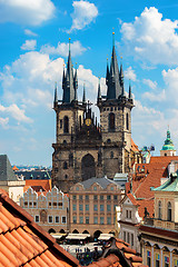 Image showing Magestic Tynsky Cathedral