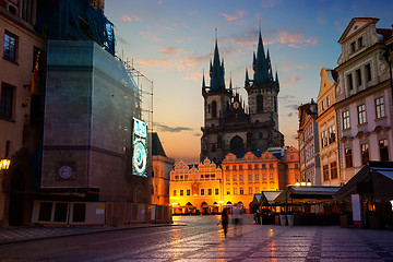 Image showing Staromestska square in Prague