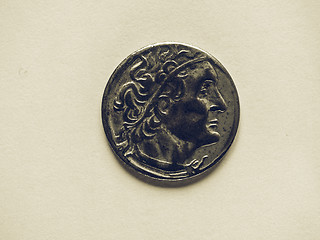 Image showing Vintage Old coin