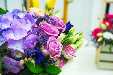 Image showing beautiful wedding bouquet