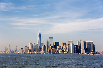 Image showing Panoramic view of Lower Manhattan, New York City, USA