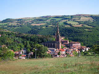 Image showing Typical french village
