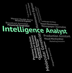 Image showing Intelligence Analyst Shows Intellectual Capacity And Ability