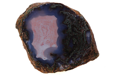 Image showing natural agate isolated