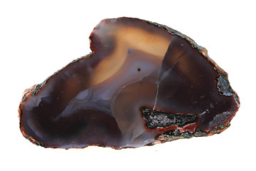 Image showing natural agate isolated