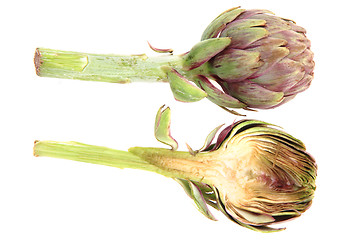 Image showing fresh artichoke isolated