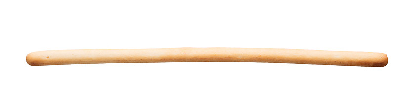 Image showing Bread stick isolated