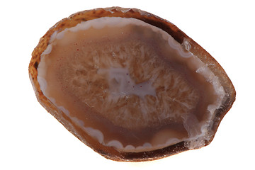 Image showing natural agate isolated