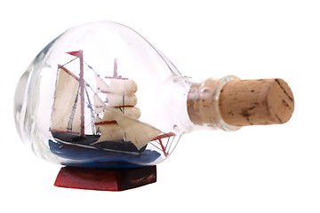 Image showing ship in the bottle