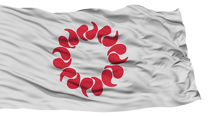 Image showing Isolated Saitama Japan Prefecture Flag