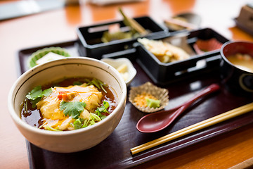 Image showing Japanese tofu cuisine