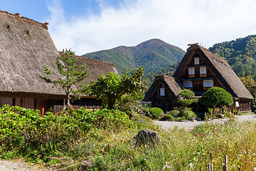 Image showing World Heritage in Shirakawa-go