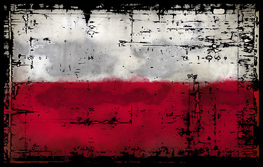 Image showing flagge von polen