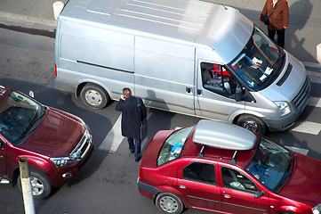 Image showing Busy city life