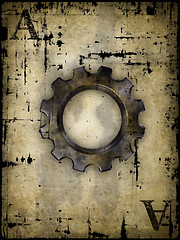 Image showing cogwheel ace