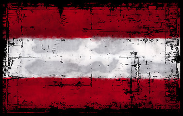 Image showing flag of austria
